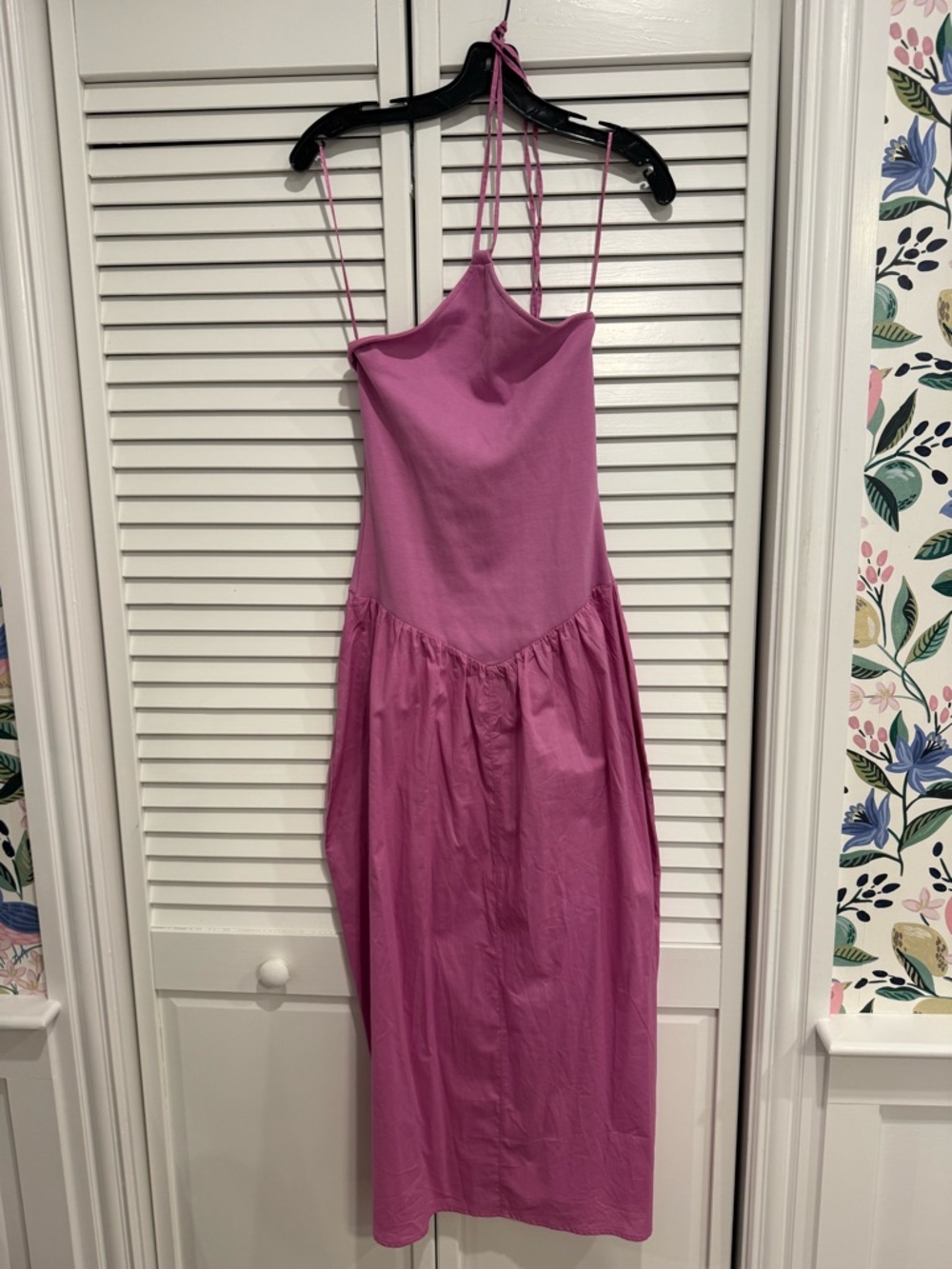 Zara Pink Halter top Dress